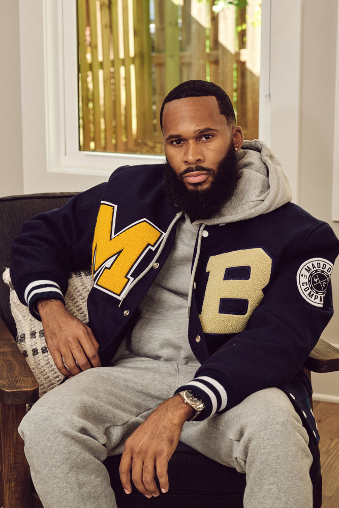 
                  
                    Maddox Varsity Jacket
                  
                